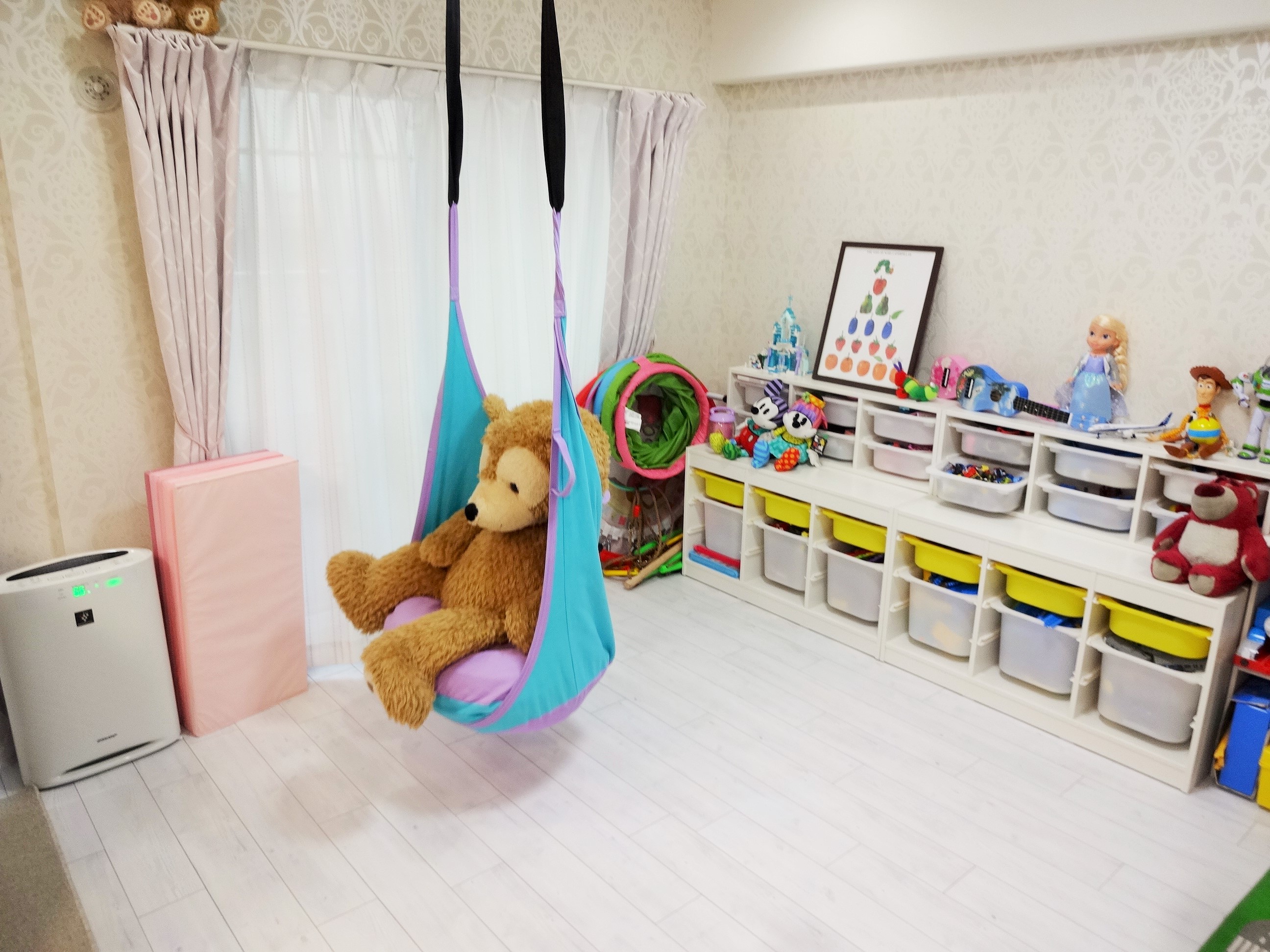 子供も大人も楽しめる お部屋にブランコのあるukiuki空間 マンション リフォーム事例 Lixilリフォームネット